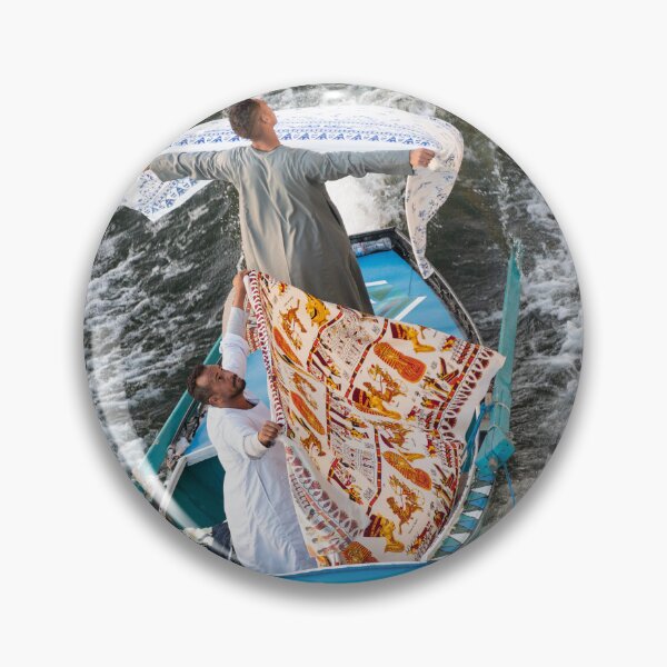 Item preview, Egyptian boat carpet traders  designed and sold by hawkie.