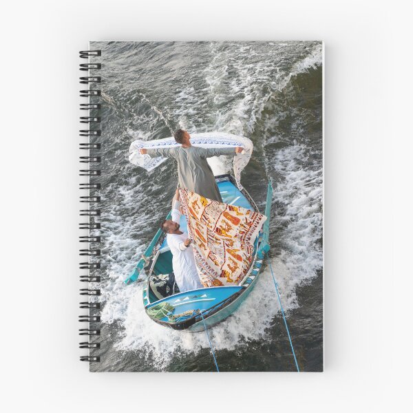 Item preview, Egyptian boat carpet traders  designed and sold by hawkie.