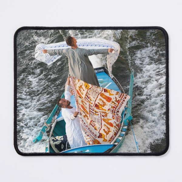 Item preview, Egyptian boat carpet traders designed and sold by hawkie.