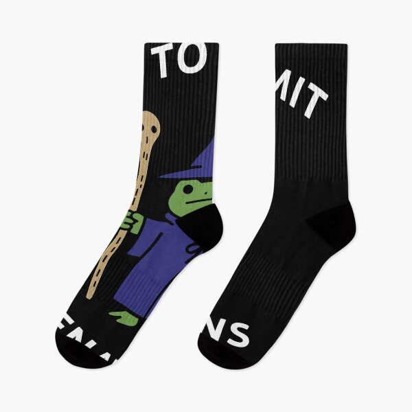 Item preview, Off to Commit Shenanigans Wizard Frog Funny DnD designed and sold by LizzyKeiko.