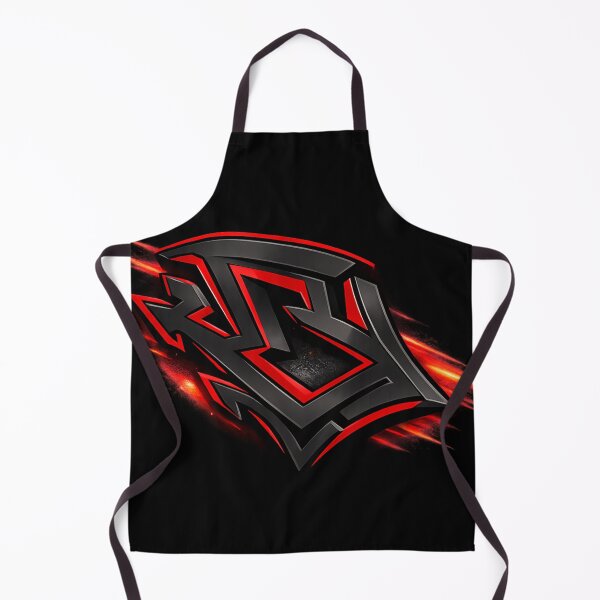 Item preview, Red Fury Graffiti Burst - Modern Urban Gaming Graphic designed and sold by HubiUrbanStudio.