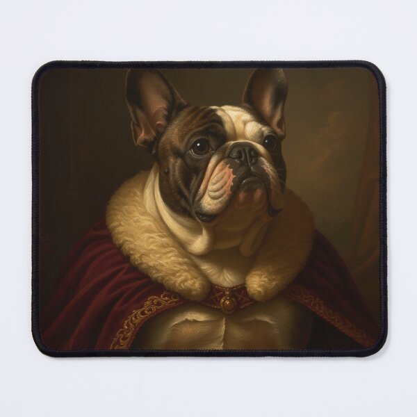 Item preview, Royal French Bulldog Renaissance Portrait designed and sold by Rutvain.