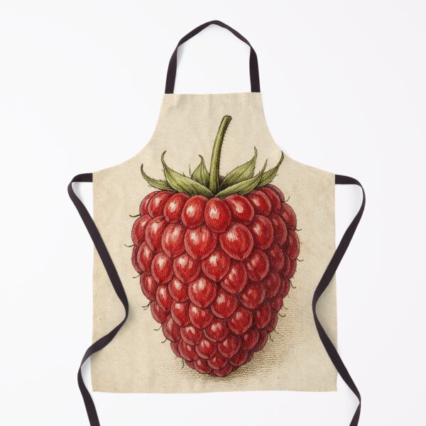 Item preview, Vintage Raspberry Botanical Print - Antique Berry Kitchen Wall Art designed and sold by Darlin8888.