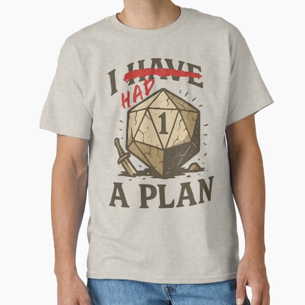 Funny Dungeons and Dragons Roleplay, Humorous DnD Classic T-Shirt