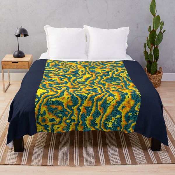 Item preview, Fiery Lava Topographic Abstract Pattern designed and sold by ScreenPin.