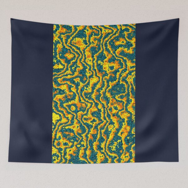 Item preview, Fiery Lava Topographic Abstract Pattern designed and sold by ScreenPin.
