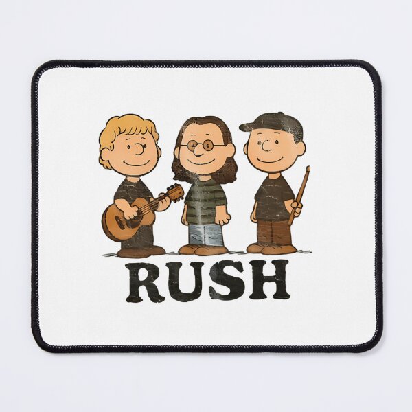 Item preview, Rushs x Peanutss Style Retro Rock Band designed and sold by Abdo1store ★★★★☆.