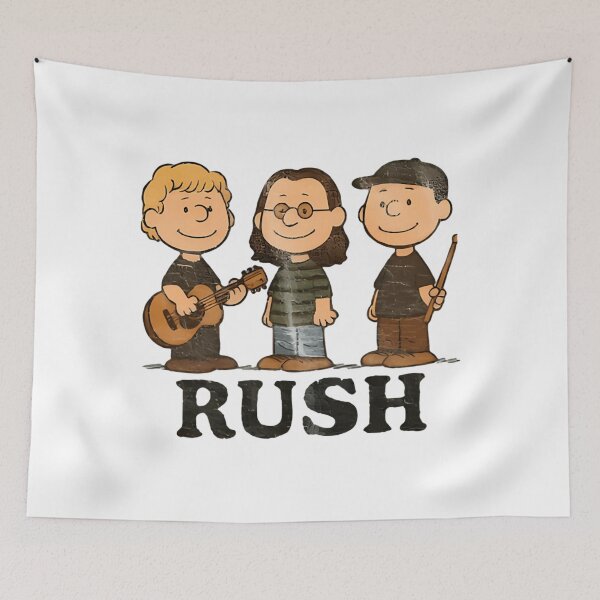 Item preview, Rushs x Peanutss Style Retro Rock Band  designed and sold by Abdo1store ★★★★☆.