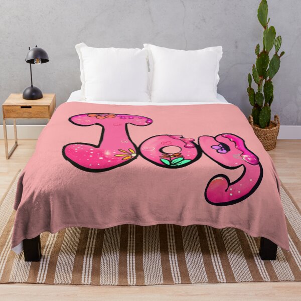 Item preview, Floral Joy - Name and Sentiment | Embossed Pink Botanical Typography designed and sold by Artonmytee.
