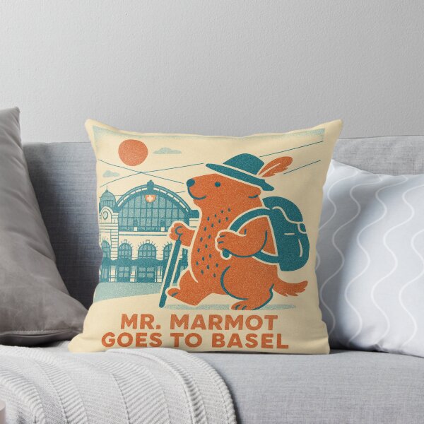 Item preview, Mr. Marmot Goes To Basel - SBB designed and sold by With Love From Basel.