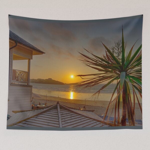 Item preview, Newquay Tolcarne Beach Sunset designed and sold by Alisonchambers2.