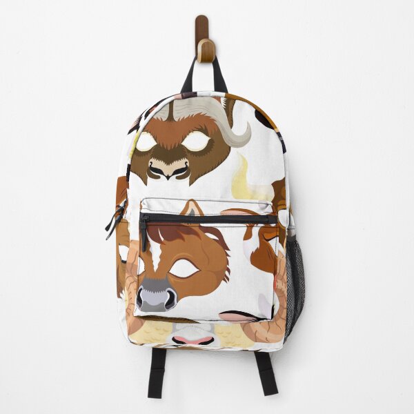 Item preview, Animal Face Masks Set - Cute Farm and Wild Animal Illustrations designed and sold by LYAN-STORE.