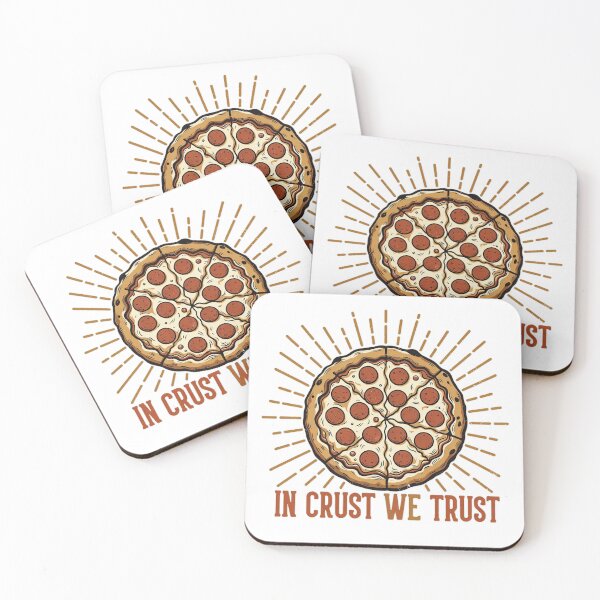 Item preview, In Crust We Trust designed and sold by Animagain.