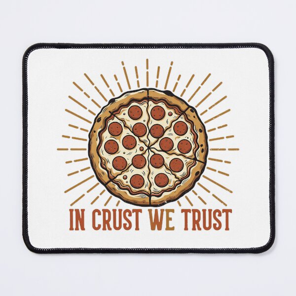 Item preview, In Crust We Trust designed and sold by Animagain.