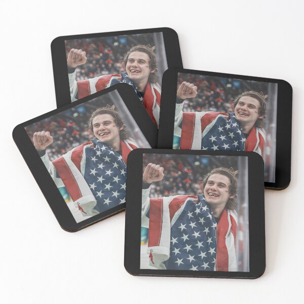 Item preview,  Jack Hughes Team Usa Hockey Smile designed and sold by beautyathome.