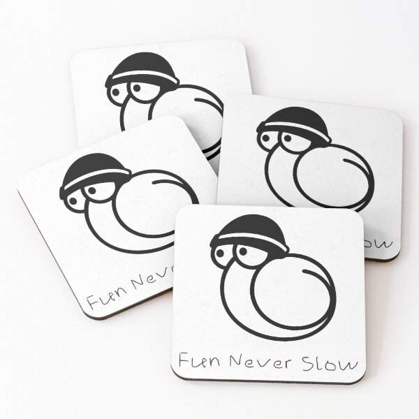 Item preview, Fun Never Slow – Minimal Snail Line Art with Chill Vibes designed and sold by snewen.