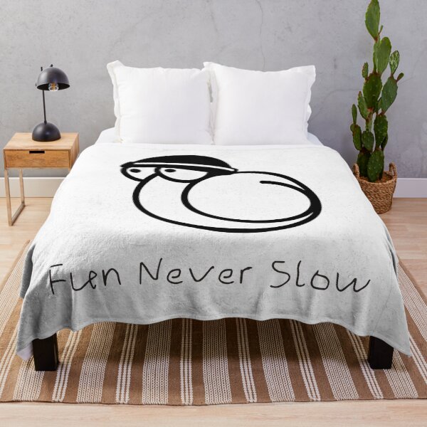 Item preview, Fun Never Slow – Minimal Snail Line Art with Chill Vibes designed and sold by snewen.