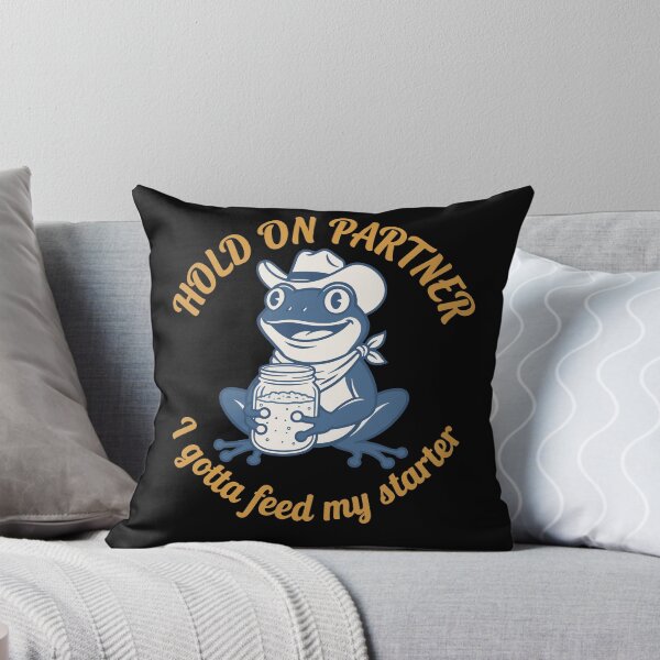 Item preview, Hold On Partner I Gotta Feed My Starter Sourdough designed and sold by LuminOrb.