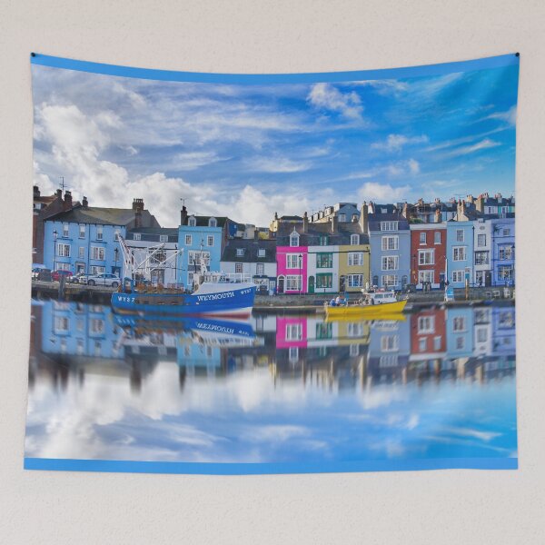 Item preview, Weymouth Harbour designed and sold by Alisonchambers2.