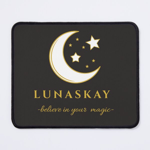 Item preview, Luna Skay Moon and Stars T-Shirt-Believe in Your Magic designed and sold by Suzie-Mara.