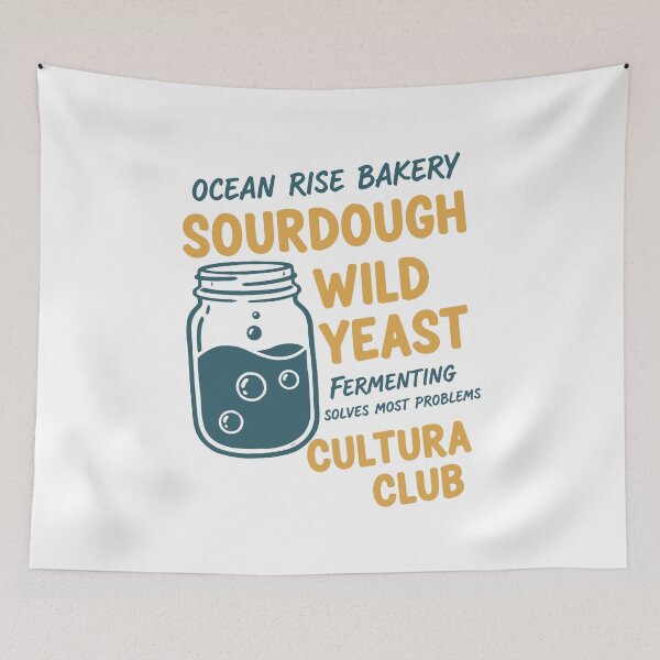 Item preview, sourdough Bread Baking Baker Wild Yeast Cultura designed and sold by LuminOrb.