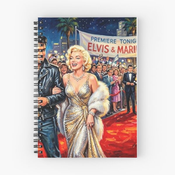 Item preview, A Night in Old Hollywood: Elvis and Marilyn designed and sold by Art's Diner.