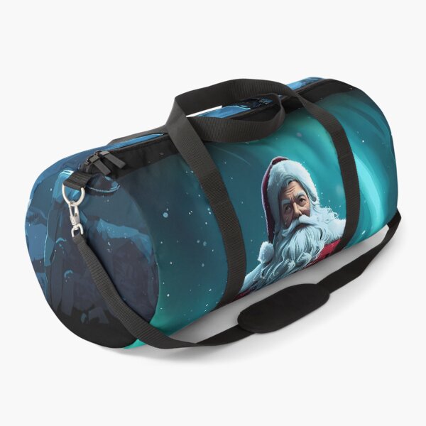 Item preview, Epic Santa Under Northern Lights Illustration designed and sold by RkskArt.