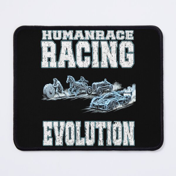 Item preview, Human Race Racing Evolution - Funny Car Enthusiast Motorsport Design history of racing ancient races vintage cars classic cars designed and sold by Jt41.
