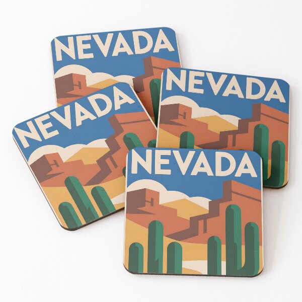 Item preview, Nevada - Travel Poster - USA designed and sold by PrintableTravel.