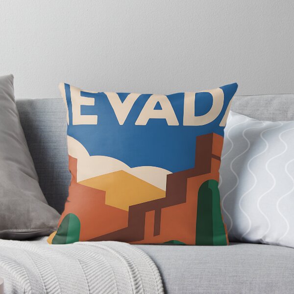Aperçu de l'œuvre Nevada - Affiche de voyage - États-Unis créée et vendue par PrintableTravel.
