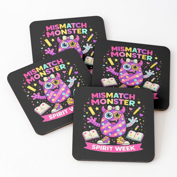 Item preview, Mismatch Monster Girls Spirit Week Shirt Mismatch Day Tee T-Shirt designed and sold by VillociShop.