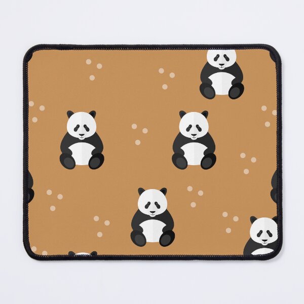 Item preview, Pandas on brown designed and sold by reneesillus.