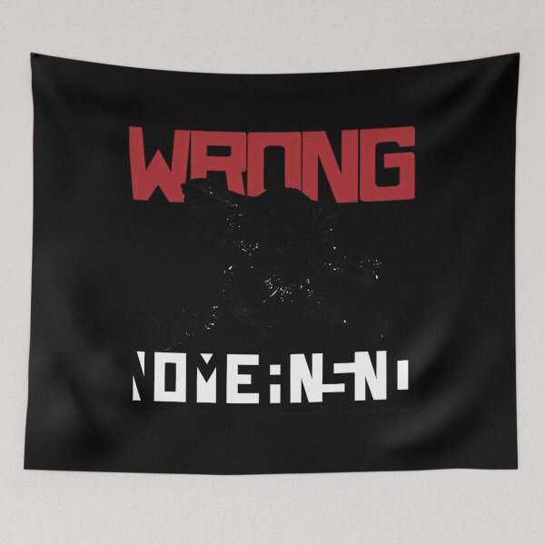 Item preview, Wrong Nomeansno Merchandise designed and sold by Nektarios1991.