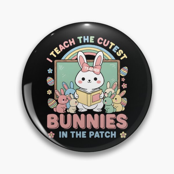 Item preview, Easter Teacher I Teach The Cutest Bunnies Easter for Teacher designed and sold by OlakunleOloroz.