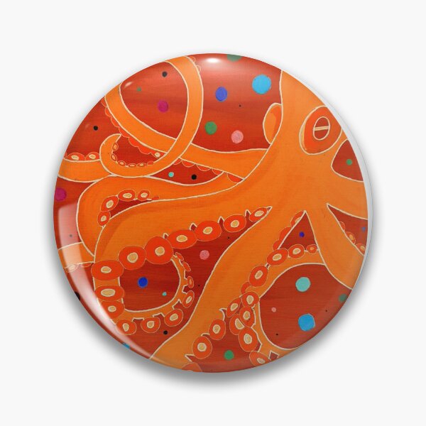 Item preview, Octopus- Glow Ember. designed and sold by AHappyTurtle.