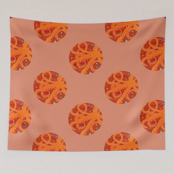 Item preview, Octopus- Glow Ember. designed and sold by AHappyTurtle.