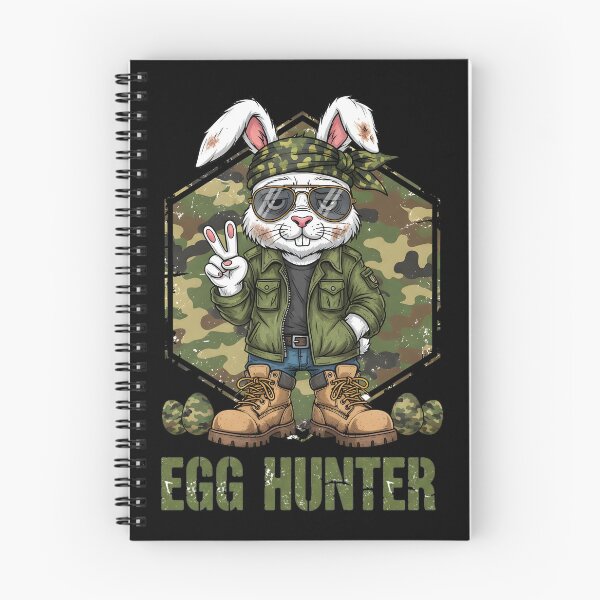 Item preview, Egg Hunter Cute Rabbit Peace Sign Camo Easter Bunny designed and sold by OlakunleOloroz.