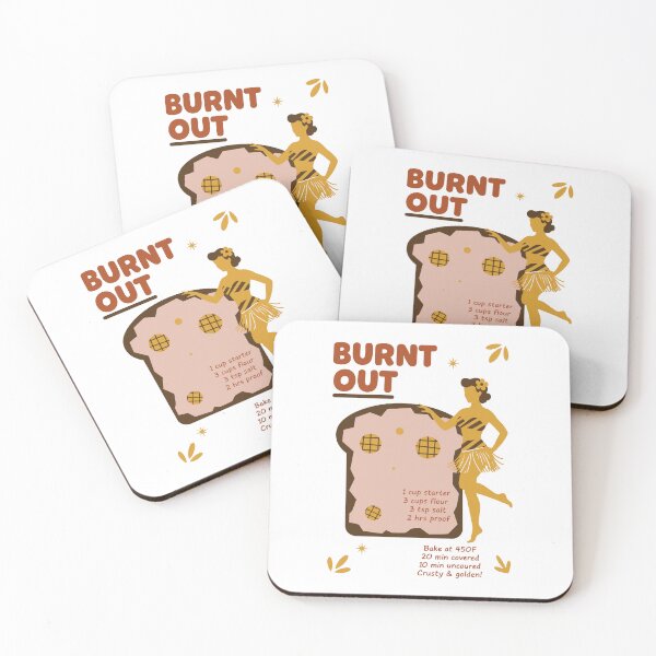 Item preview, sourdough Bread Baking Baker Burnt Out Sourdough designed and sold by LuminOrb.