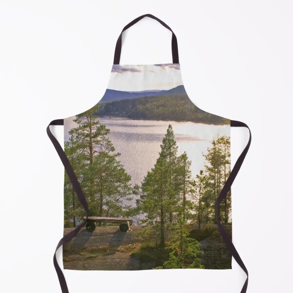 Item preview, High coast with pine trees at sunset designed and sold by EuropeZigZag.