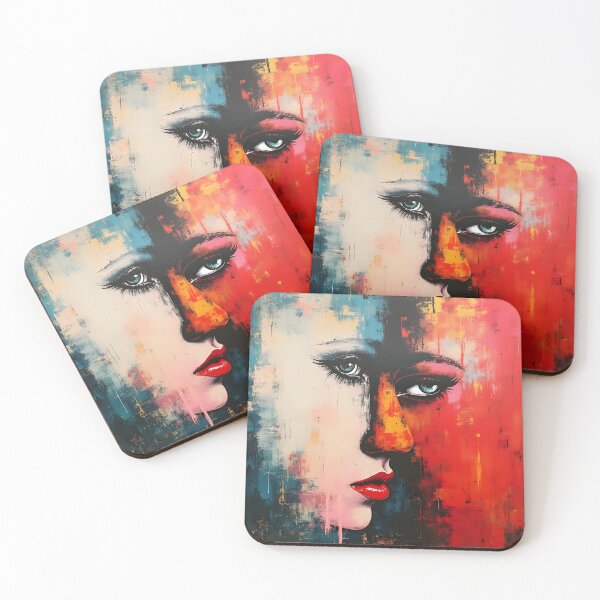 Item preview,  Textured Abstract  Two Faced Artwork  designed and sold by Huskyyy Designs.