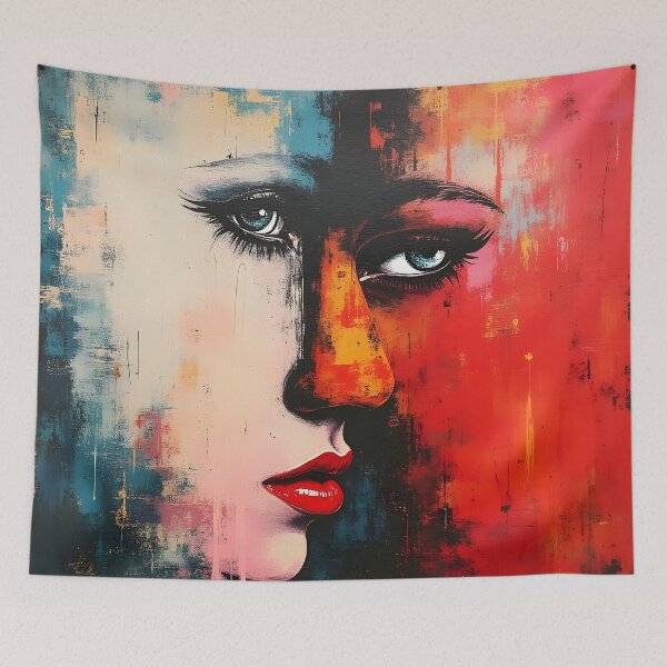 Item preview,  Textured Abstract  Two Faced Artwork  designed and sold by Huskyyy Designs.