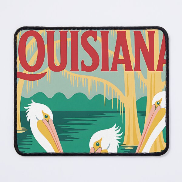 Item preview, Louisiana - Travel Poster - USA designed and sold by PrintableTravel.