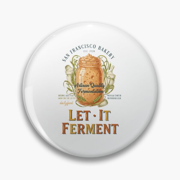 Artikelvorschau, Sauerteigbrot Backen Bäcker Fermentieren Lassen entworfen und verkauft von LuminOrb.