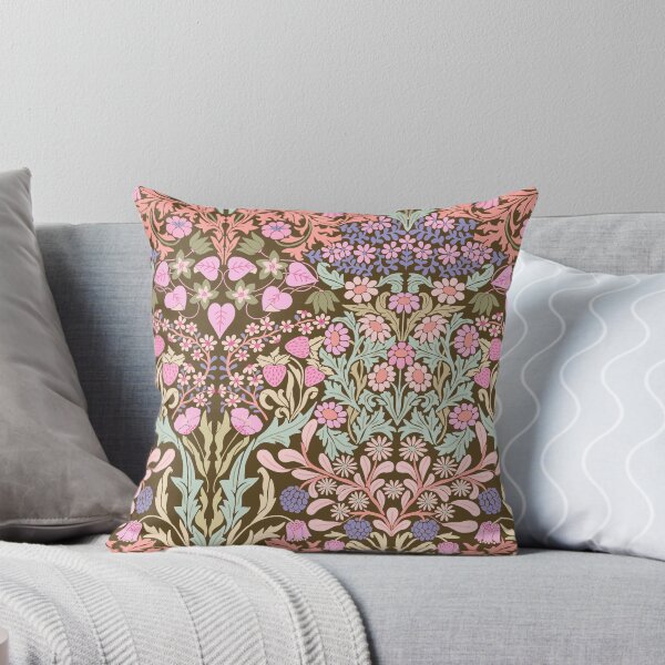 Item preview, Little Garden Damask - Retro Palette designed and sold by TigaTiga.