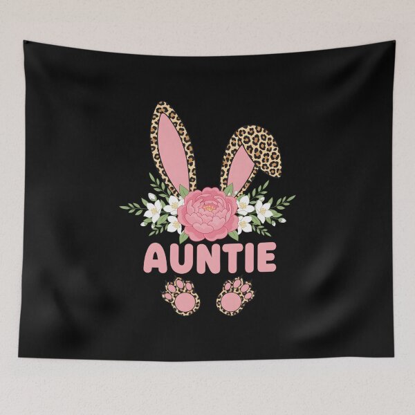 Item preview, Floral Leopard Auntie Bunny Happy Easter Mother's Day designed and sold by OlakunleOloroz.