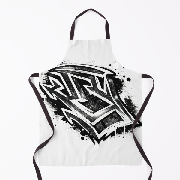 Item preview, Monochrome Metal Graffiti - Urban Black & White Street Art designed and sold by HubiUrbanStudio.