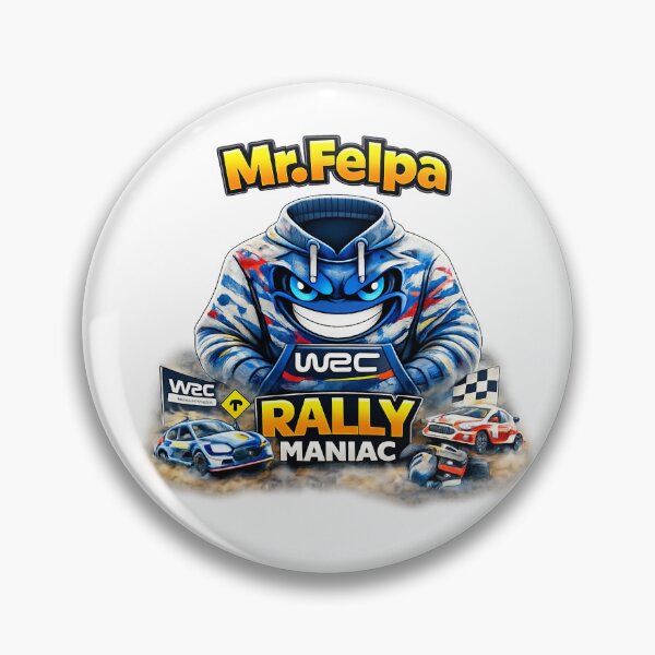Item preview, Mr. Felpa Rally Maniac – Crazy Rally Racing Street Art Character designed and sold by Duivan.