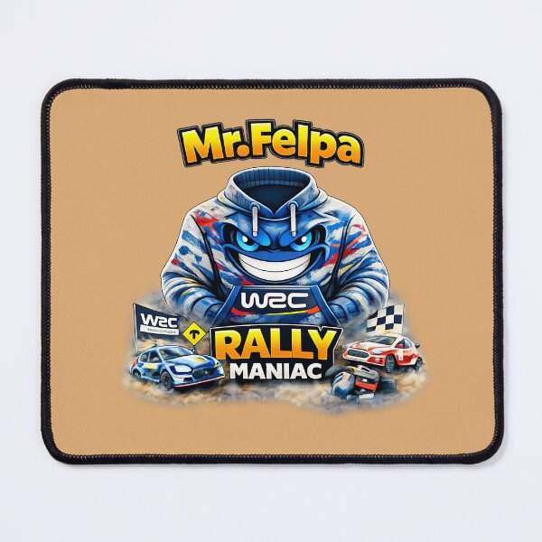Item preview, Mr. Felpa Rally Maniac – Crazy Rally Racing Street Art Character designed and sold by Duivan.