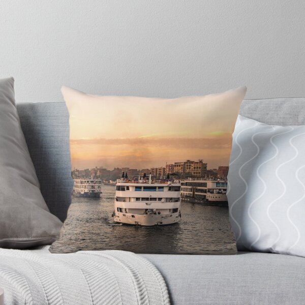 Item preview, Nile Ships at Esna  designed and sold by hawkie.