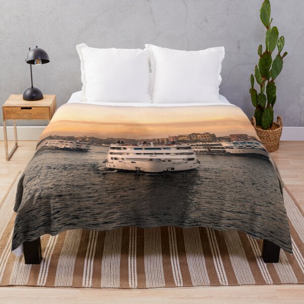 Item preview, Nile Ships at Esna  designed and sold by hawkie.